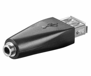 Redukcia USB A(F) -> jack 3,5(F)