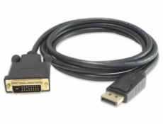 PremiumCord DisplayPort na DVI kabel 5m, stín. M/M