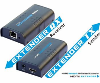 Extender HDMI na 120m přes LAN, over IP