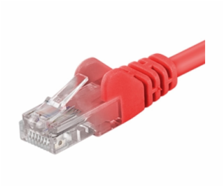 Patch kabel UTP RJ45-RJ45 level 5e 5m červená