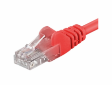 Patch kabel UTP RJ45-RJ45 level 5e 5m červená