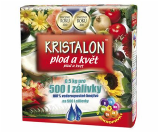 Hnojivo Agro  Kristalon Plod a květ 0.5 kg