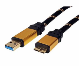 Kabel Gold USB 3.0 SuperSpeed kabel USB3.0 A(M) - microUS...