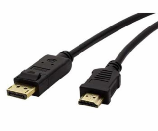 Kabel propojovací DisplayPort DP(M) - HDMI(M), 3m