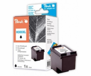 PEACH kompatibilní cartridge HP CC641E No.300, Black, 19 ml