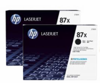 Toner HP CF287XD - originální velký černý (black) - 2 pac...