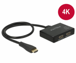 Splitter 1x HDMI Stecker > 2x HDMI out 4K, HDMI Splitter