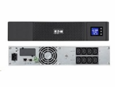 Eaton 5SC 1500i Rack 2U, UPS 1500VA / 1050W, 8 zásuvek IEC, LCD