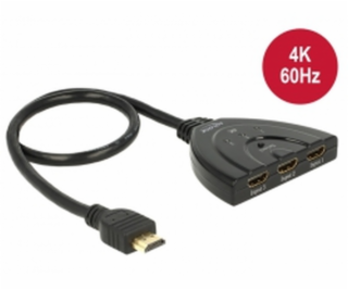 Switch 3x HDMI in > 1x HDMI out 4K, HDMI Switch