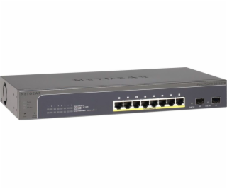 Netgear GS510TPP Managed L2/L3/L4 Gigabit Ethernet (10/10...