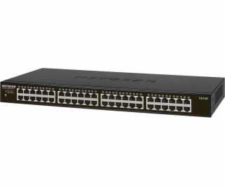 Netgear 48PT GIGE UNMANAGED RACKMOUNT SWCH