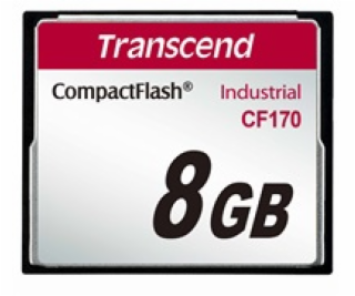 Transcend 8GB INDUSTRIAL CF CARD CF170 paměťová karta (MLC)