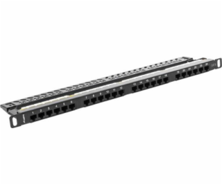 Lanberg PPU6-0024-B patch panel 0.5U