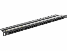 Lanberg PPU6-0024-B patch panel 0.5U