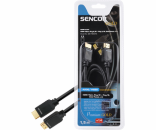 Konektor Sencor HDMI SAV 165-015 MM 1,5 M v1.4 PG