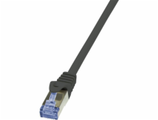 LogiLink CQ3073S PrimeLine Cat. 6a Patchkabel RJ45-Stecker auf RJ45-Stecker Cat. 6a S/FTP 5m černá