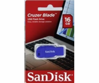 SanDisk Cruzer Blade 16GB USB2.0 elektricky modrá