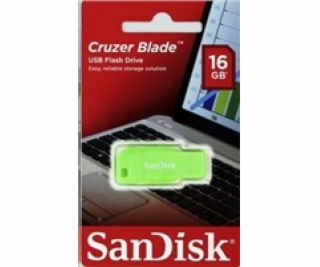 SanDisk Cruzer Blade 16GB USB2.0 elektricky zelená