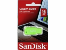 SanDisk Cruzer Blade 16GB USB2.0 elektricky zelená