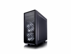 FRACTAL DESIGN skříň FOCUS G, Midi Tower, průhledný bok, Black, bez zdroje