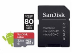 Pamäťová karta SanDisk Extreme microSDHC 32GB 100/60 MB/s V30 A1 U3 4K (SDSQXAF-032G-GN6MA)