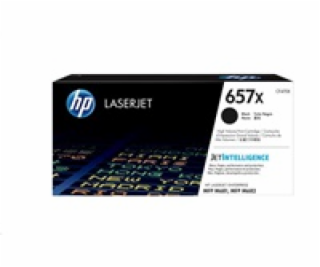 HP 657X Černá originální tonerová kazeta LaserJet s vysok...