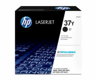 HP 37Y Černá originální tonerová kazeta LaserJet s mimořá...