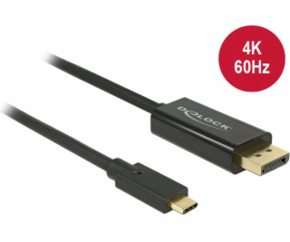 Kabel USB-C -> DisplayPort M/M 1m (tryb alternatywny DP) ...