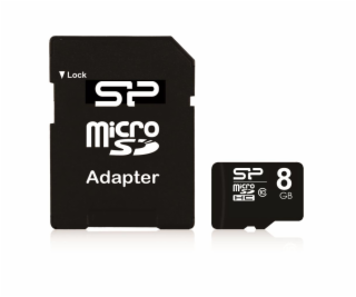 Silicon Power SP008GBSTH010V10SP memory card 8 GB MicroSD...