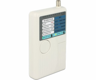 Delock RJ45 / BNC / USB tester káblov (86106)