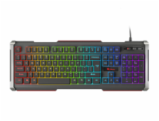 Herní klávesnice Genesis Rhod 400 RGB, US layout, 6-zónové RGB podsvícení