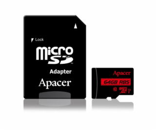 APACER AP64GMCSX10U5-R Apacer paměťová karta Micro SDXC 6...