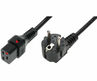 Kabel połączeniowy zasilający blokada IEC LOCK 3x1,5mm2 S...