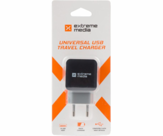 Uniwersalna ładowarka sieciowa 1xUSB 1.2A (BLISTER) EXTRE...