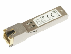 MikroTik SFP+ konvertor na metaliku 10M/100M/1G/2.5G/5G/10G, RJ-45, až 200m