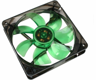 CT-Silent Fan 120 LED grün 120x120x25, Gehäuselüfter