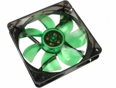 CT-Silent Fan 120 LED grün 120x120x25, Gehäuselüfter