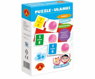 Puzzle Ułamki, Zabawa i nauka