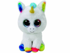 Maskotka TY Beanie Boos - biały jednorożec, Pixy 24 cm