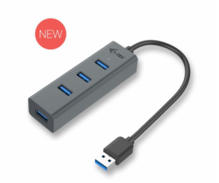 iTec USB 3.0 Metal 4-portový HUB