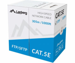 Lanberg LCF5-11CC-0305-S networking cable 305 m Cat5e F/U...