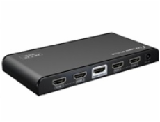 PremiumCord HDMI 2.0 splitter 1-4 porty, 4K x 2K/60Hz, FULL HD, 3D, černý