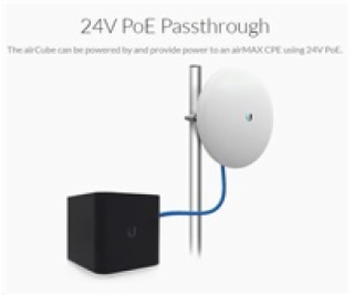 UBNT airCube AC [router/AP 2.4GHz+5GHz 802.11n/ac, 2x2MIM...