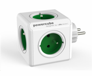 Zásuvka PowerCube ORIGINAL, Green, 5-ti rozbočka