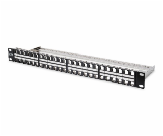 Digitus Modular Patch Panel, stíněný 48 portů, štítkové p...