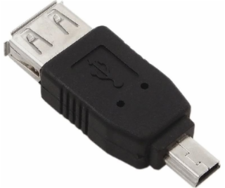 Akyga Adapter AK-AD-07 USB-AF/miniUSB-B (5-pin) USB A USB...