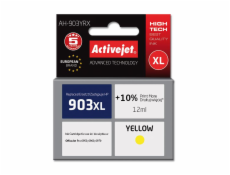 Activejet AH-903YRX ink for HP printer; HP 903XL T6M11AE replacement; Premium; 12 ml; yellow