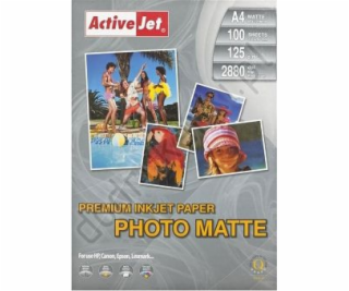 Activejet AP4-125M100 matt photo paper for ink printers; ...