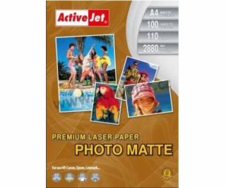 Activejet AP4-110M100L matt photo paper for laser printer...