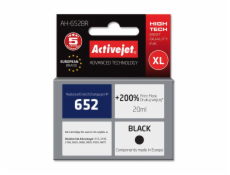 Activejet AH-652BR ink for HP printer; HP 652 F6V25AE replacement; Premium; 20 ml; black